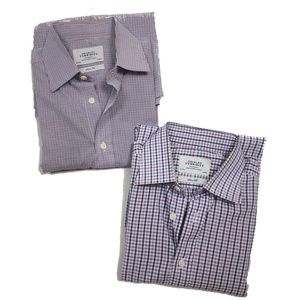 Lot of 2 Charles Tyrwhitt  Slim Fit Shirts